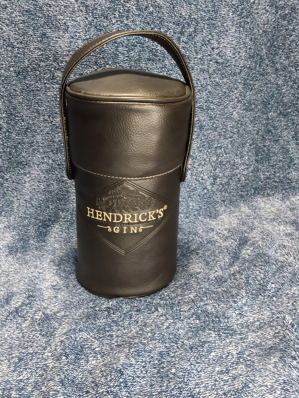 Hendrick's Gin Leather Bottle Holder & Emporium of the Unusual Booklet - Rare